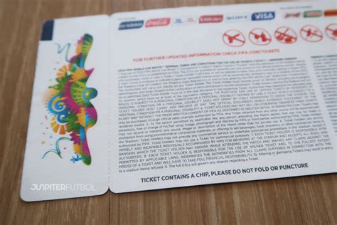 Upclose With Fifa World Cup Match Tickets Junpiter Futbol