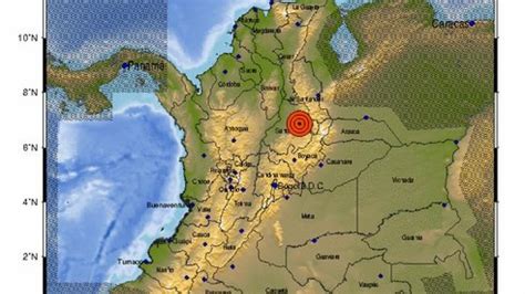 Un Fuerte Temblor De Magnitud 5 9 Grados Sacude A Colombia Mdz Online