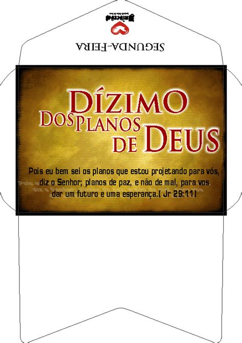 Extreme Universal Envelope Dizimo Dos Planos De Deus