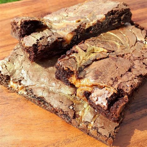 Sea Salt Caramel Brownies