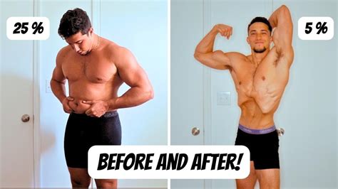 How I Went From Fat To Shredded Naturally 5 Simple Steps Youtube