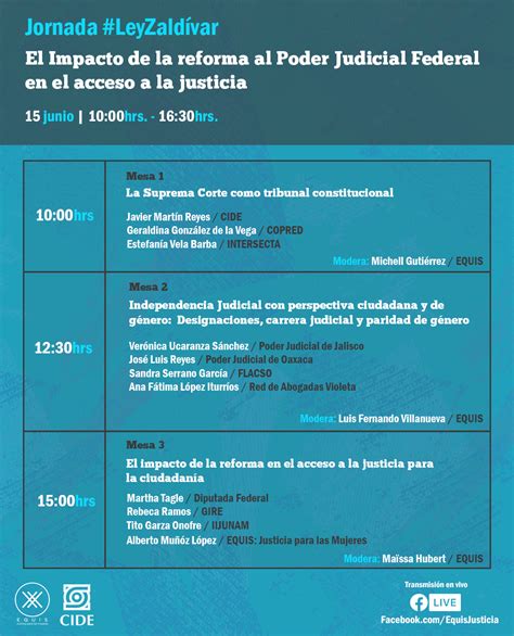 Jornada Leyzaldívar El Impacto De La Reforma Al Poder Judicial