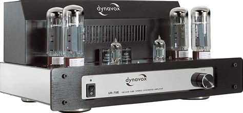 Dynavox Amplificateur à Tubes VR 70E II Amplificateur stéréo à Tubes d