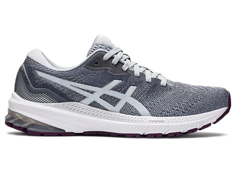 Womens Gt 1000 11 Piedmont Greywhite Running Shoes Asics