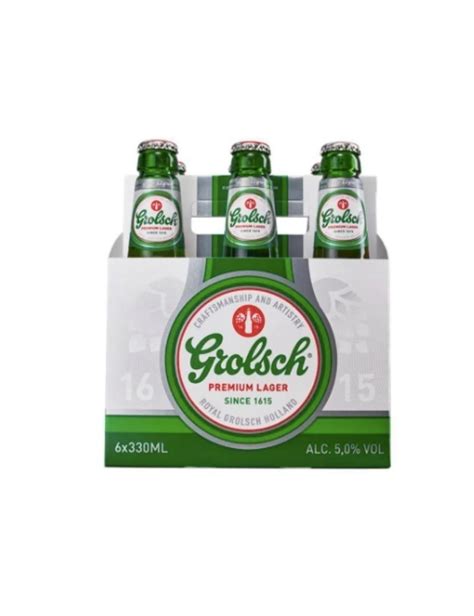 Cerveza Grolsch 330ml Licores La Rebaja