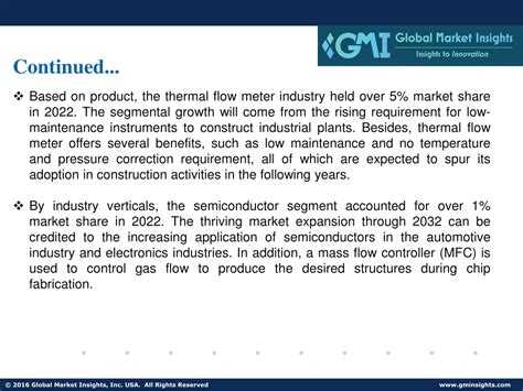 Ppt Flow Meter Market Share Size Growth Opportunities Industry