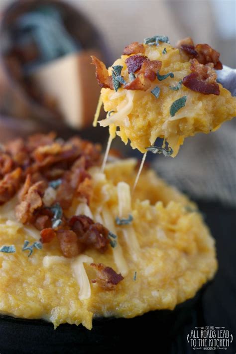 Mashed Butternut Squash And Potatoes W Roasted Garlic Smoked Gouda