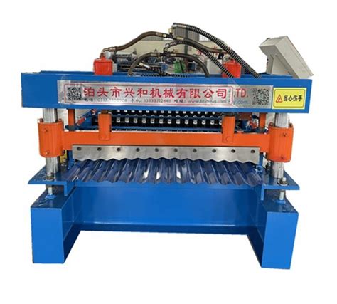 Glazed Metal Roof Sheet Corrugated Tile Roll Forming Machine Glazed