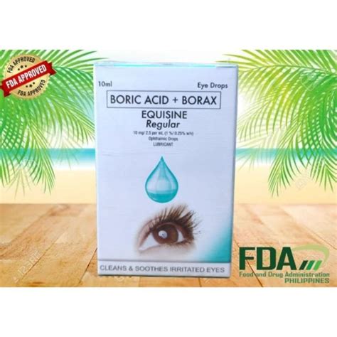 Gaee268myya4 Equisine Regular Boric Acid Borax Ophthalmic Eye Drops