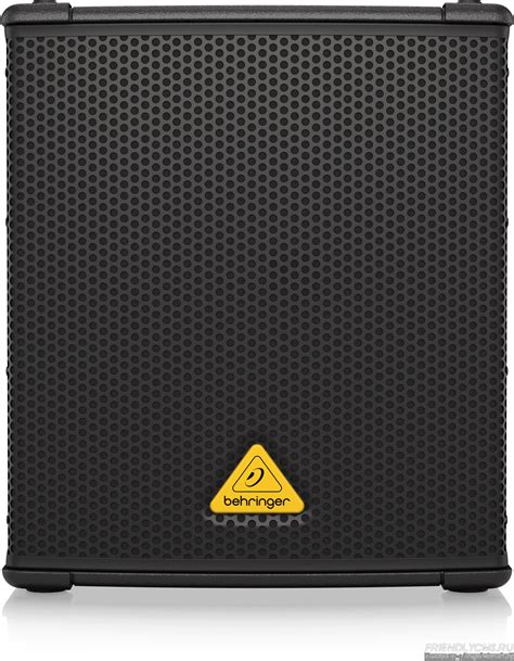 Сабвуфер активный BEHRINGER B1200D PRO 500 Вт - купить Акустические ...