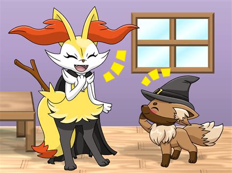 Braixen And Eevee Cute Pokemon Pictures Pokemon Art Pokemon Pictures