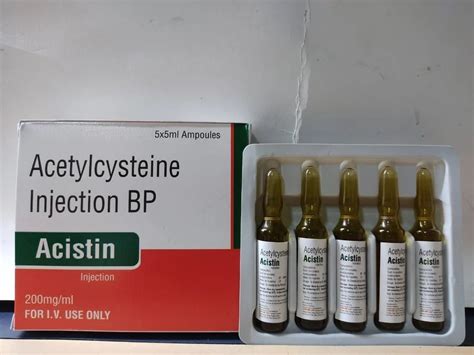 Acetylcysteine Mg Injection Ml At Rs Piece In Mumbai Id