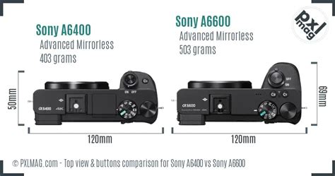 Sony A6400 vs Sony A6600 Detailed Comparison - PXLMAG.com