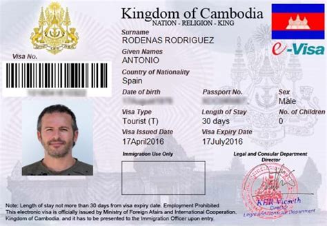 C Mo Sacarse El Visado De Camboya Online Evisa Paso A Paso