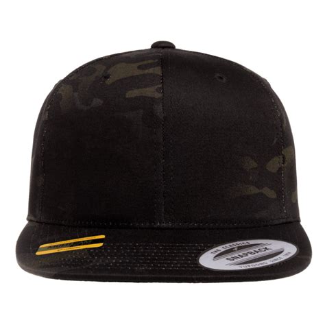 YP Snapback Cap Multicam Black