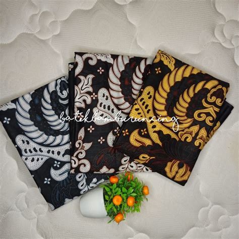 Jual Rm Kain Batik Printing Dan Embos Murah Warna Silver Dan Krem Kain