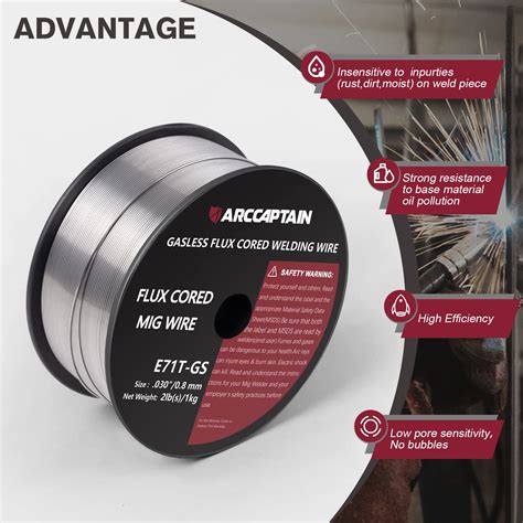 Snapklik Flux Core Welding Wire E T Gs Pound Spool