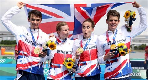 Britain Wins Mixed 4x100m Medley Relay At Olympics Breaks World Record Telangana Today