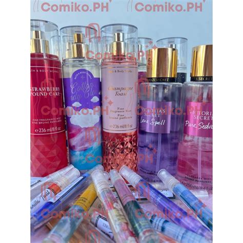 Bath Body Works And Victoria S Secret Mist Decants Ml Shopee