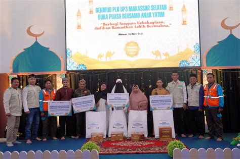 Bulan Penuh Berkah PLN Hadir Berbagi Kebahagiaan Bersama Yatim Dhuafa