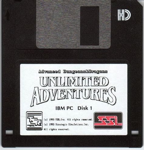 Unlimited Adventures 1993 DOS Box Cover Art MobyGames