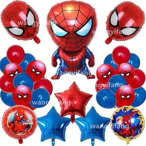 Spiderman Theme Party 2023 Kid Toys Birthday Party Decoration Gift