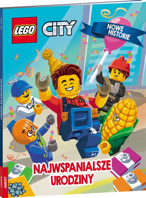 LEGO City Najwspanialsze urodziny książka TaniaKsiazka pl