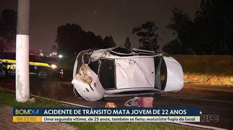 Jovem Morre E Outra Fica Ferida Em Acidente Na Cidade Industrial De