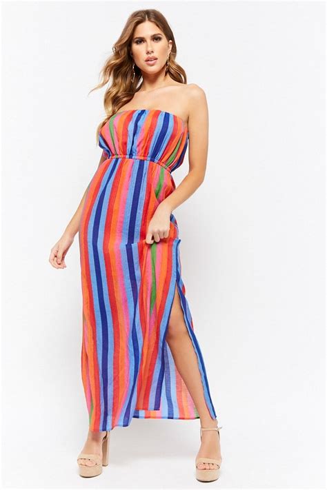 Multi Striped Maxi Dress Maxi Dress Striped Maxi Dresses Striped Maxi