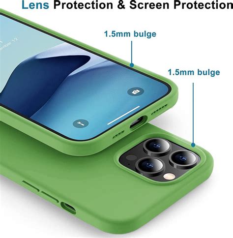 Sign Liquid Silicone Case For Iphone 14 Pro Max Jade Green