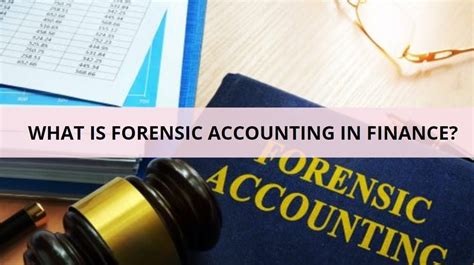 What Is Forensic Accounting In Finance Financial Forensics