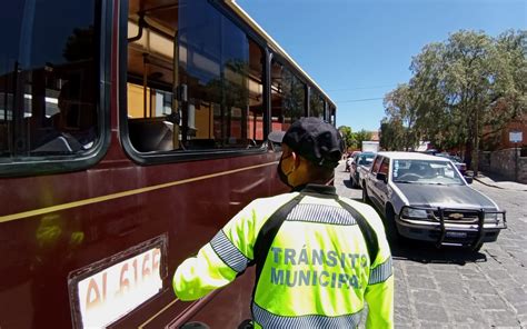 Bloquean tránsitos ruta de turibús en San Miguel de Allende El Sol