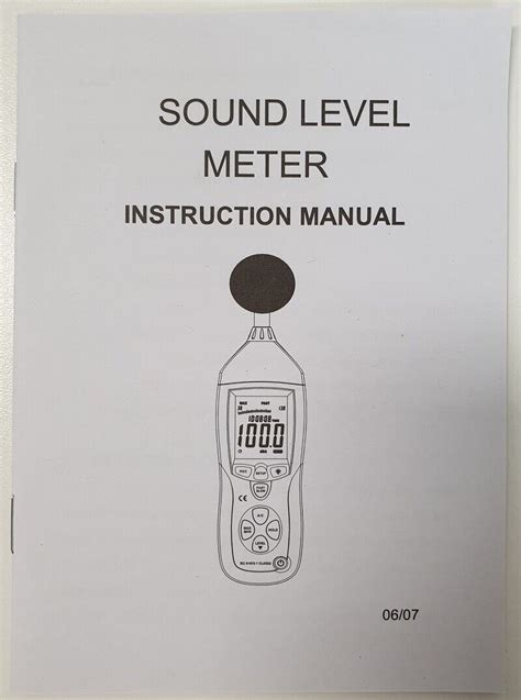 AMECaL ST 8851 Sound Level Meter Equivalents Decibel Noise Meter EBay