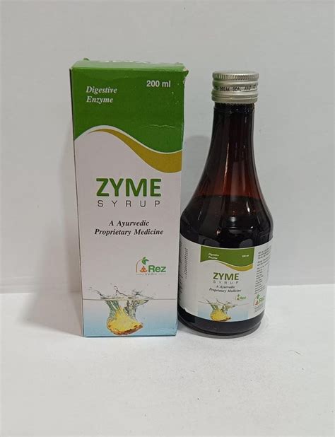 Ayurvedic Enzyme Syrup At Rs 110 Bottle Herbal Digestive Syrup In