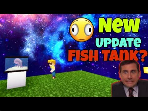 New Fish Tank Update Skyblock Blockman Go YouTube