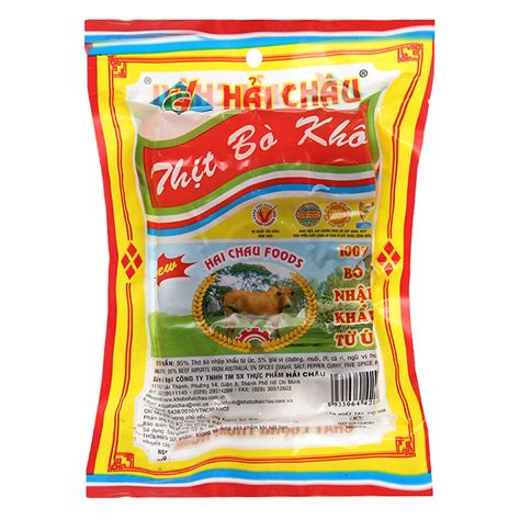 Khô bò Hải Châu dạng miếng gói 24g – Chuỗi Tạp Hóa Việt - Chuyên Sỉ Và Lẻ