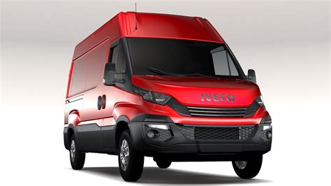 Iveco Daily L2H2 2017 3D Model FlatPyramid