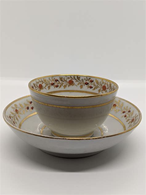 New Hall Tea Bowl And Saucer C