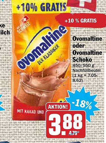 Ovomaltine Oder Ovomaltine Schoko Angebot Bei AEZ