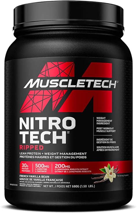 Muscletech Whey Protein Powder Muscletech Nitro Tech Whey Protein Whey Isolate And Protein