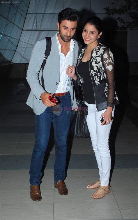 Anushka Sharma Ranbir Kapoor Snapped At Airport In Mumbai On Th May