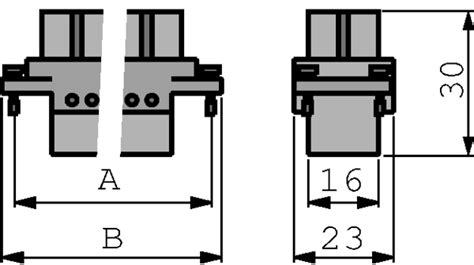 harting socket insert han   pin  poles socket