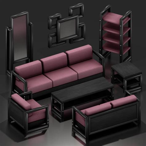 Perfect Perimeter Furniture Set - Screenshots - The Sims 4 Build / Buy ...