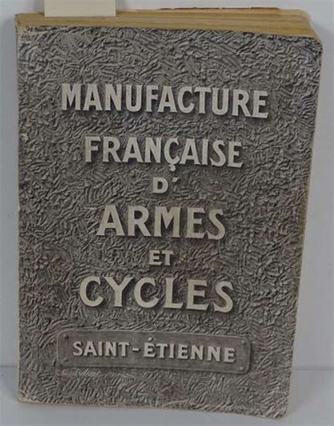 Manufacture française d Armes et Cycle Saint auctions price archive