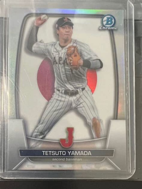 Yahooオークション 山田哲人選手 2023 Topps Bowman Wbc 499枚限定