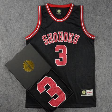 Sd Basketball Jersey 3 Haruko Akagi Slamdunk Shohoku Jerseys Men