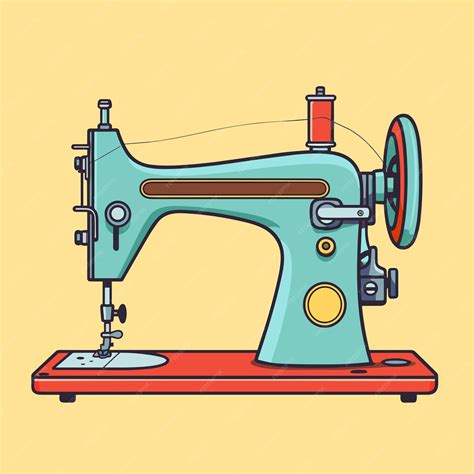 Premium Vector Manual Sew Machine Icon Simple Vector Illustration Of