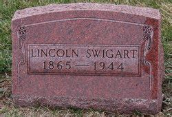 Lincoln Swigart 1865 1944 Memorial Find A Grave