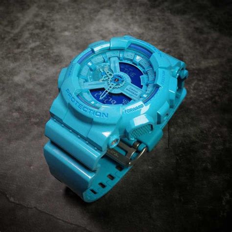 G Shock Hyper Colors Blue Watch Ga 110b 2