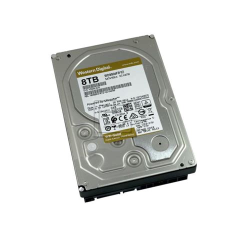 Wd Gold Enterprise Class Hard Drive 8tb 256mb 7200rpm Wd8004fryz